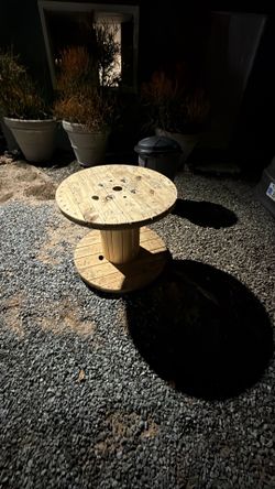 Wooden Wire Spools 