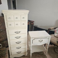 small tall Dresser and Nightstand