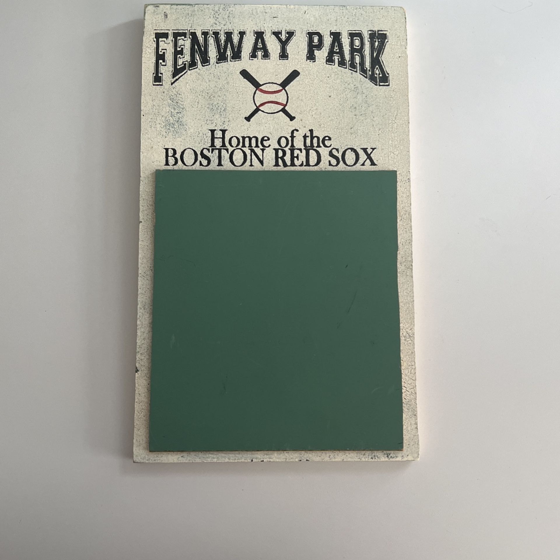 Old Fenway Park Chalk Board