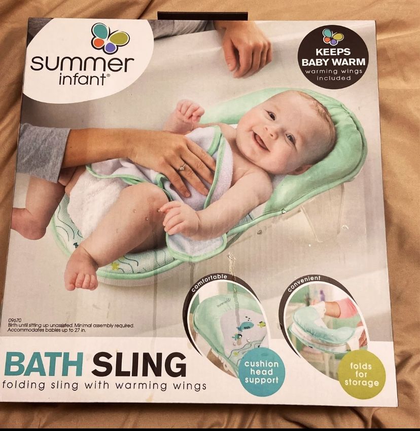 Summer Infant Bath Sling- Never Opened