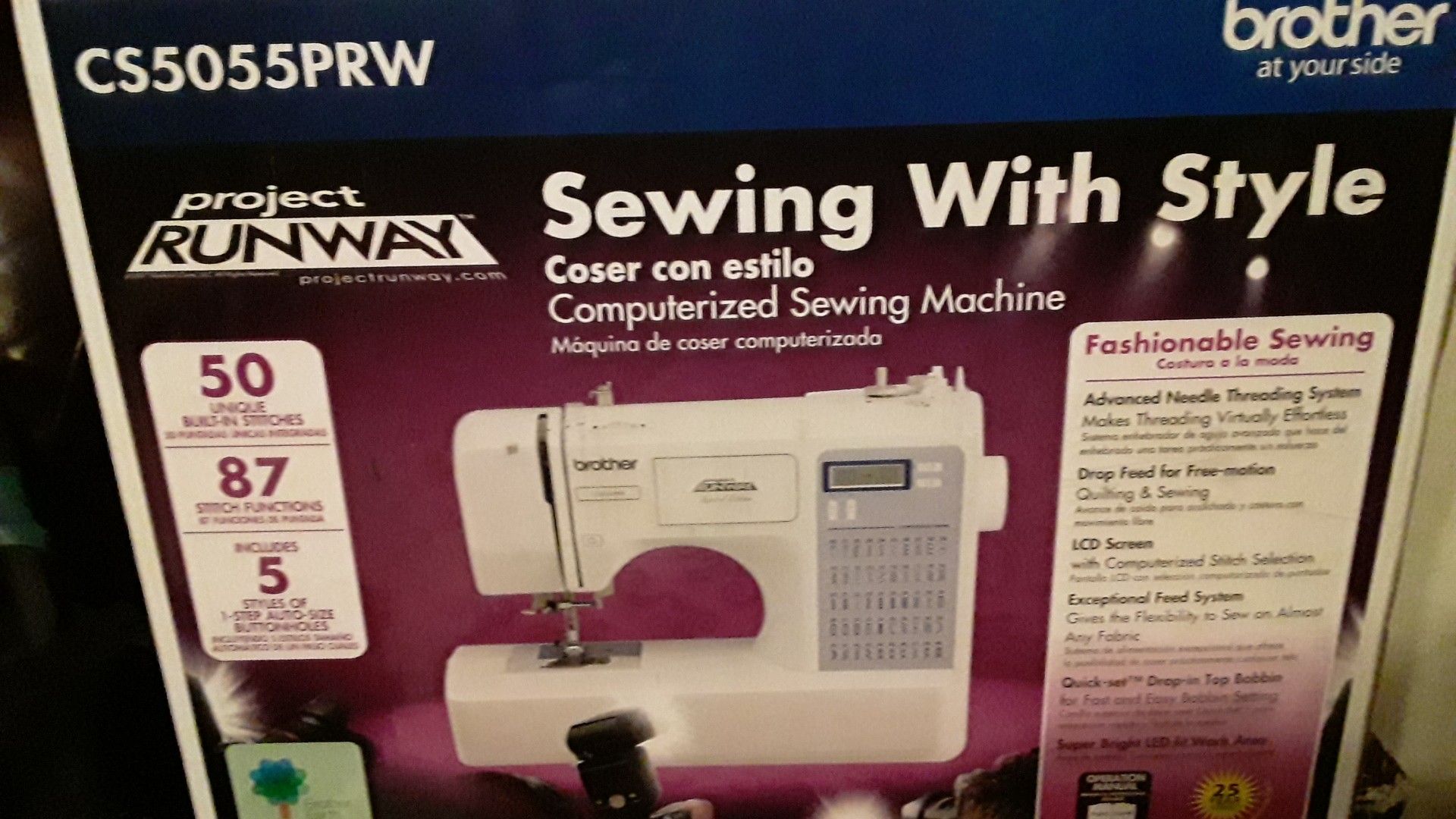 Brother sewing machine project runway limited edition