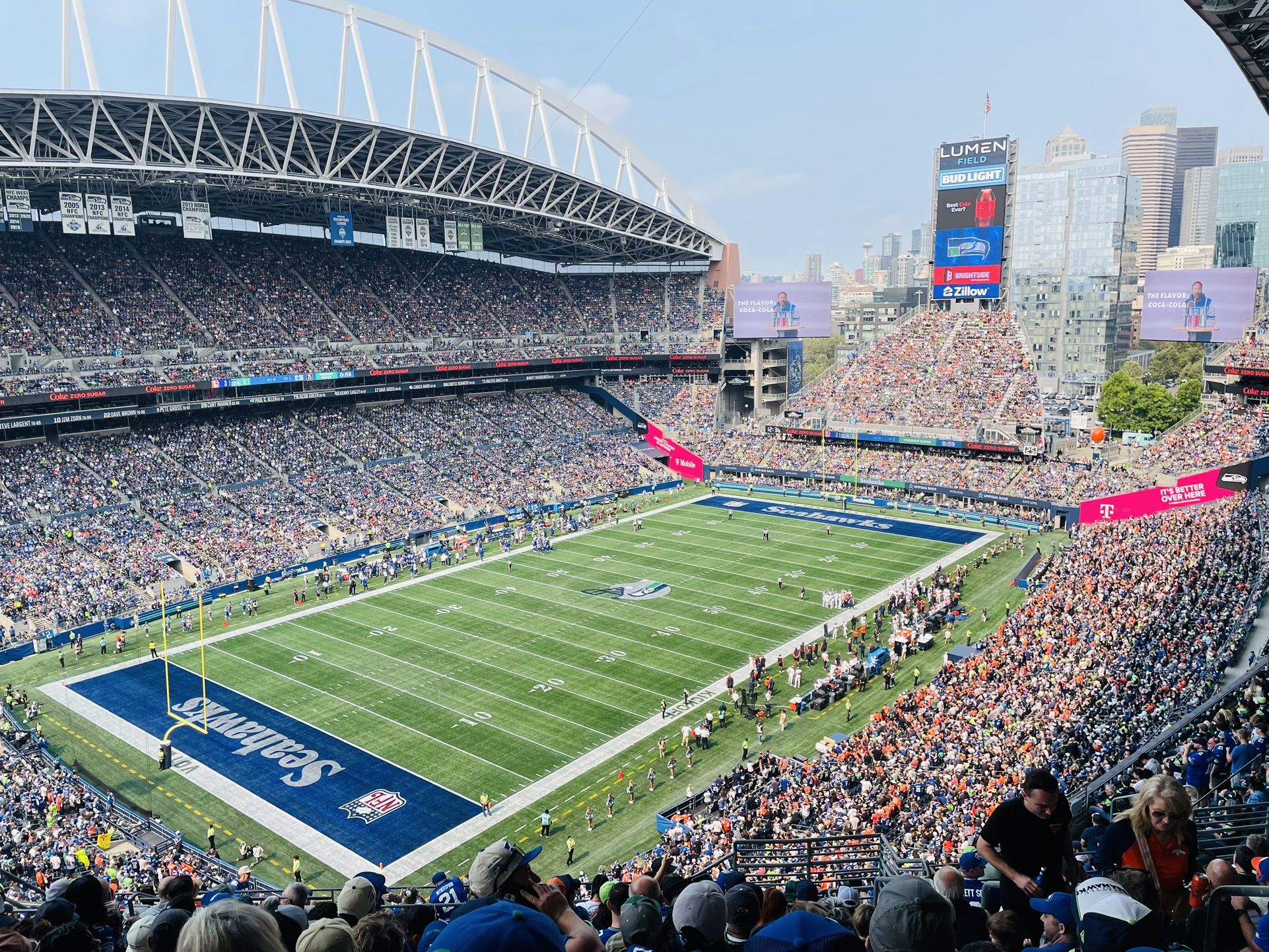 THURSDAY NIGHT FOOTBALL! SEATTLE SEAHAWKS VS SAN FRANCISCO 49ERS! THURSDAY, 10.10.2024 , 5:15PM, 4 TICKETS, GREAT FOR FAMILIES,!
