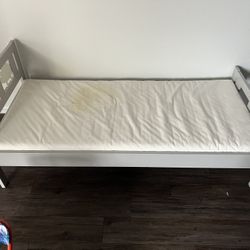 Jr Bed Frame And Jr Mattress 