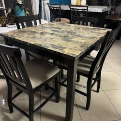 High Dining Table  42 X 36