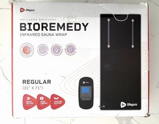 NEW - LifePro Bioremedy Infrared Sauna Wrap Regular