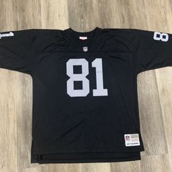 Oakland Raiders Tim Brown Mitchell & Ness Jersey Size 52(XXL) 