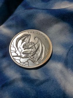 1 oz. 2023 THE AHOOL Cryptozoology Series BU rounds .999 fine silver