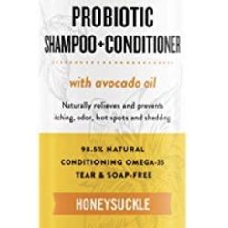 2 NEW Honey Suckle Probiotic Dog Shampoos! 