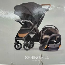 Bravo three and one trio travel system