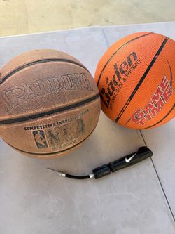 Basketballs w/ Nike Pump