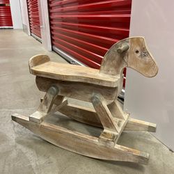 Wood Rocking Horse