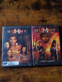DVD the mummy returns & the mummy tomb of the dragon emperor