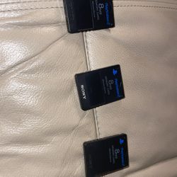 Sony Brand PlayStation 2 Memory Cards 8MB 