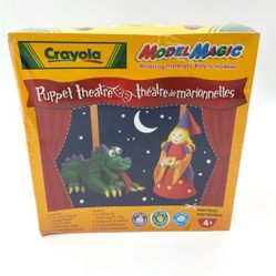 Vintage Crayola Model Magic Puppet Theatre
