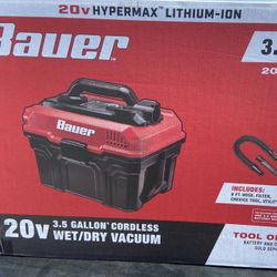 NEW 3.5 GALLON 20 V BATTERY 🔋. WET / DRY VACCUM 