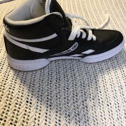 New Price! Reebok Kids Classic High Heels Top Leather Sneakers
