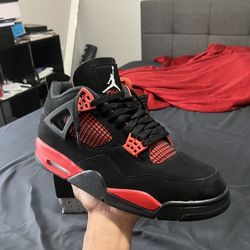 Jordan 4 Red Thunder 
