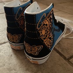 Dia De Los Muertos Vans