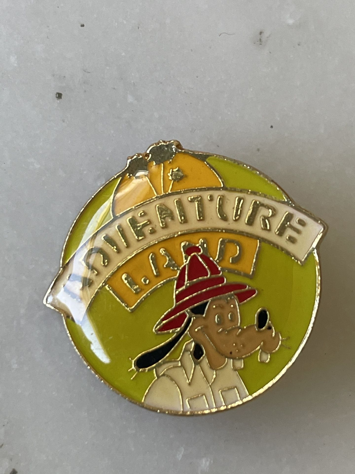 Vintage Disney's Goofy Adventure Land Collectible Pin From Disneyland