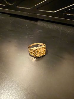 10K Nugget Ring