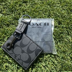 Coach Wallet + Card Holder