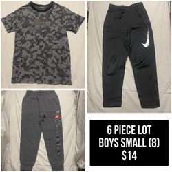 6 Piece Lot - Boys Small 8