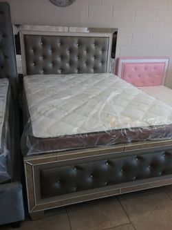 queen bed frame with mattress $629 free delivery