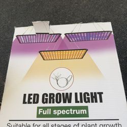 Full Spectrum LED Grow Light For All Stages Of Plant Growth QRCP-00073 E-US-NW