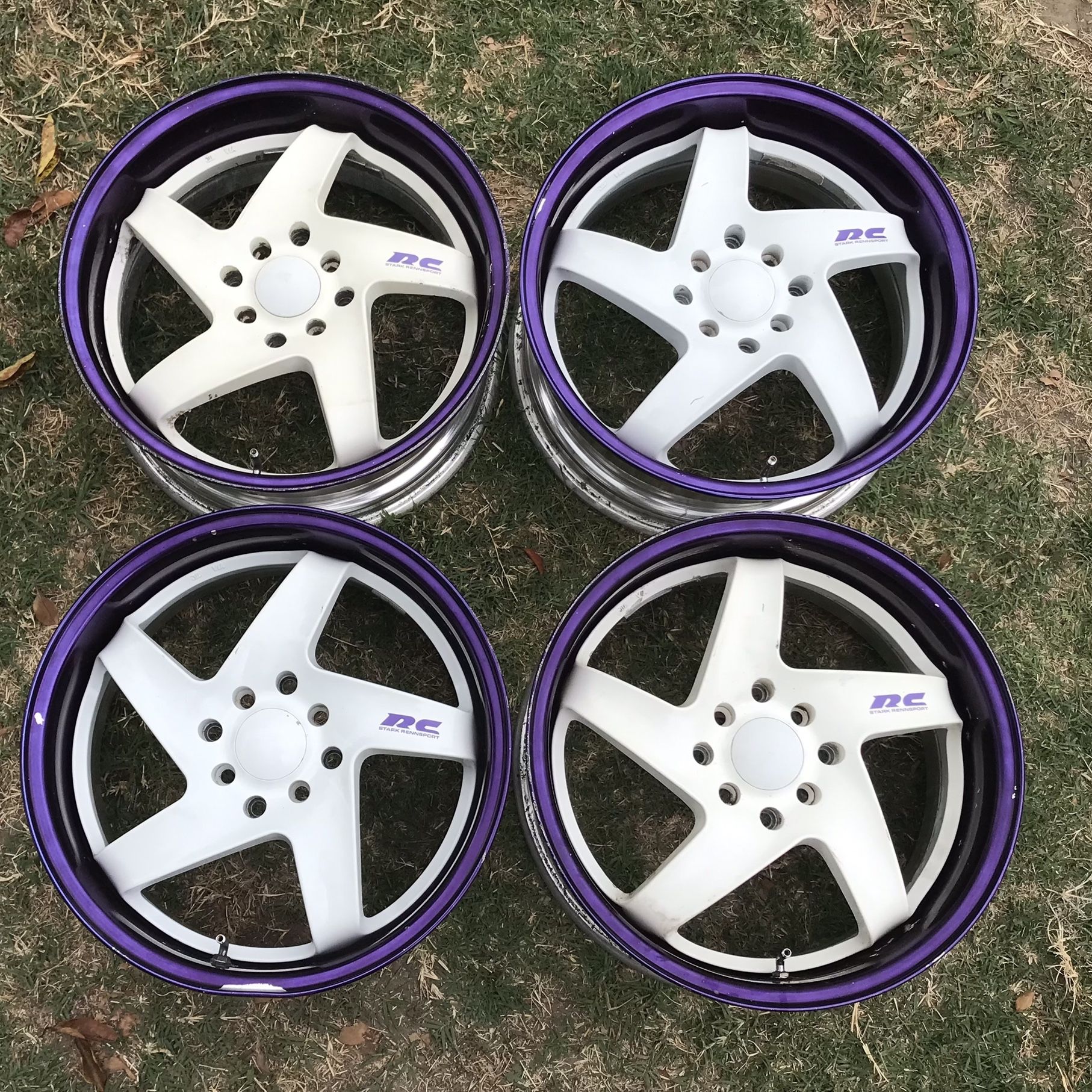 CARVING STARK RENNSPORTホイールセット Yahoo!オークション - CARVING STARK RENNSPORT RC 15インチ 6.5