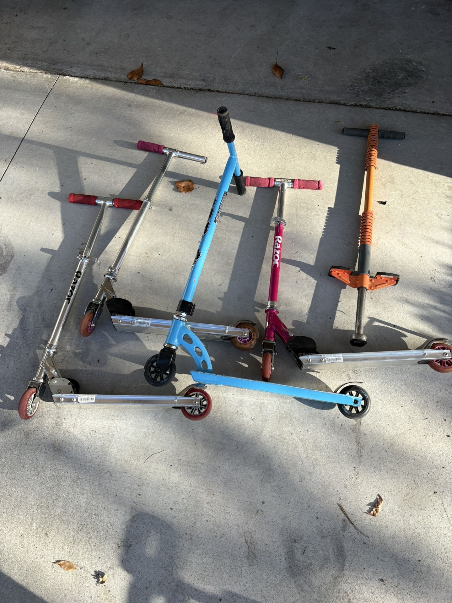 Razors, Skateboards and more FREE