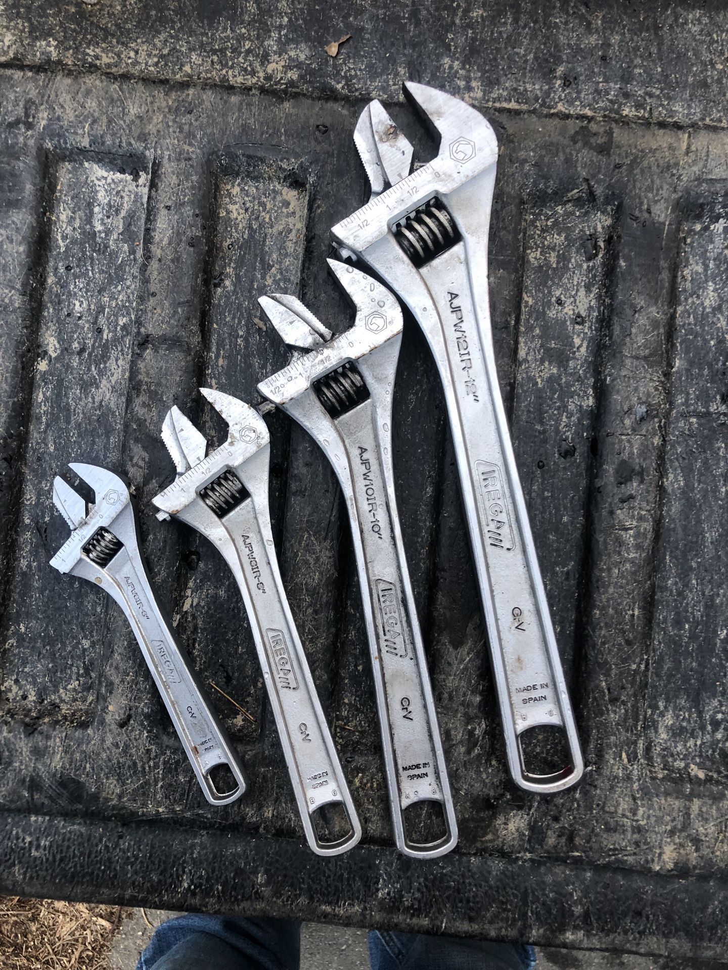 Matco adjustable reversible wrench’s