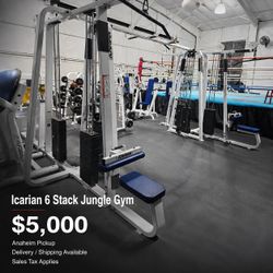 ICARIAN 6 Stack Jungle Gym – Commercial Cable System