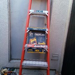 Ladder Fiberglass 6ft
