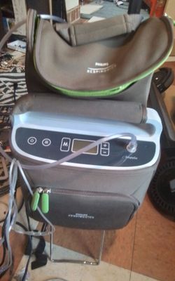 PORTABLE OXYGEN  COMPLETE PHILIPS RESPIRONICS  simply go