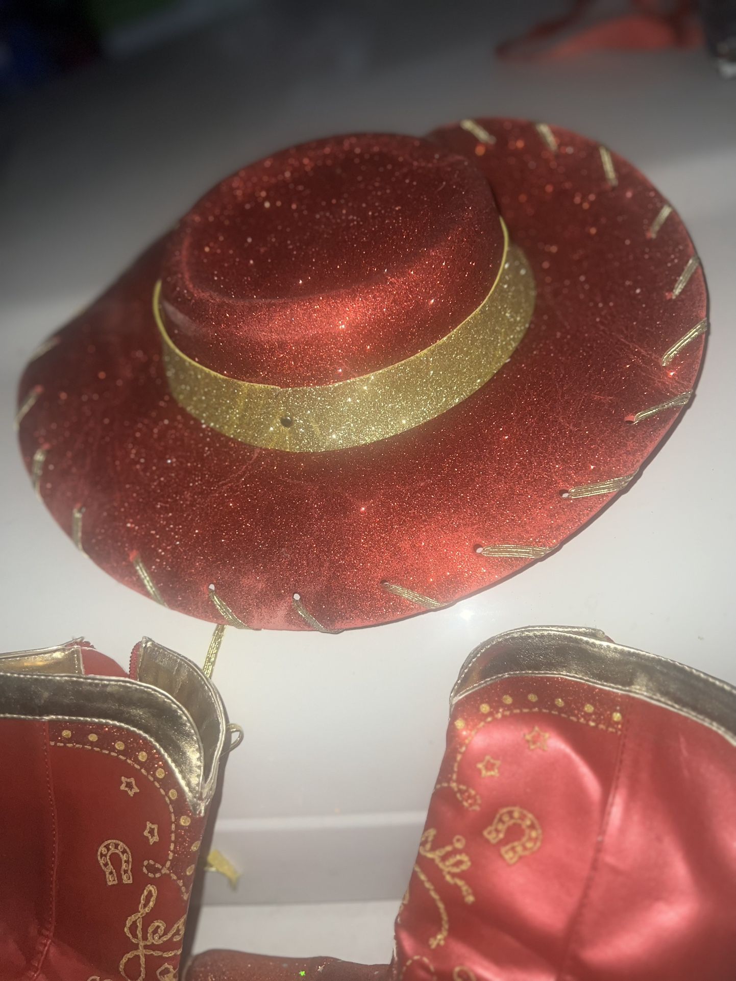 Costume Jessie Toy Story Boots & 👢 Hat Only