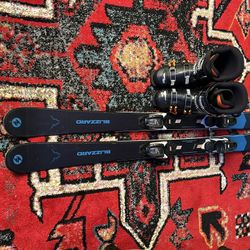 138cm Skis and 24.5 Boots