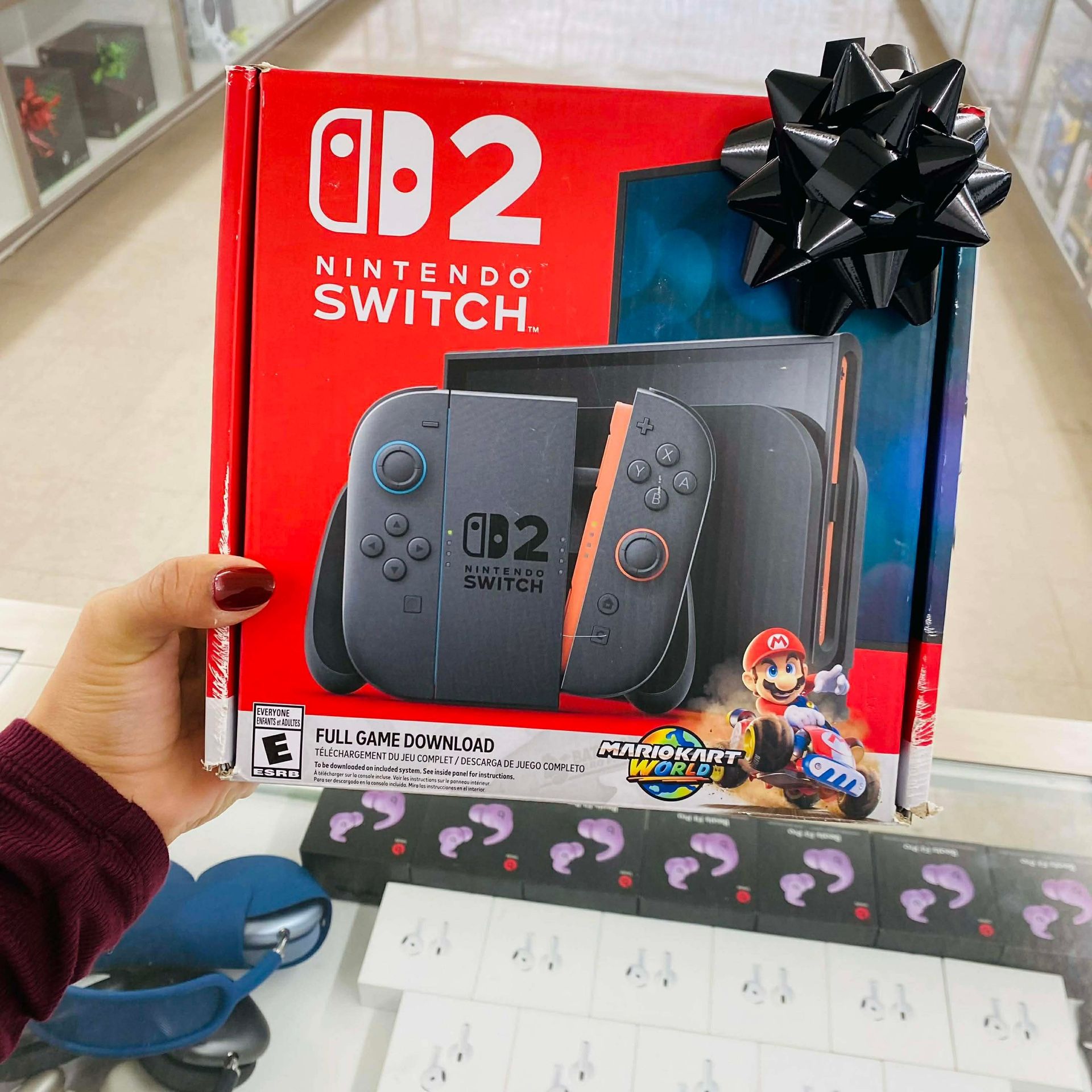 Nintendo Switch 2 With Mario Kart Game