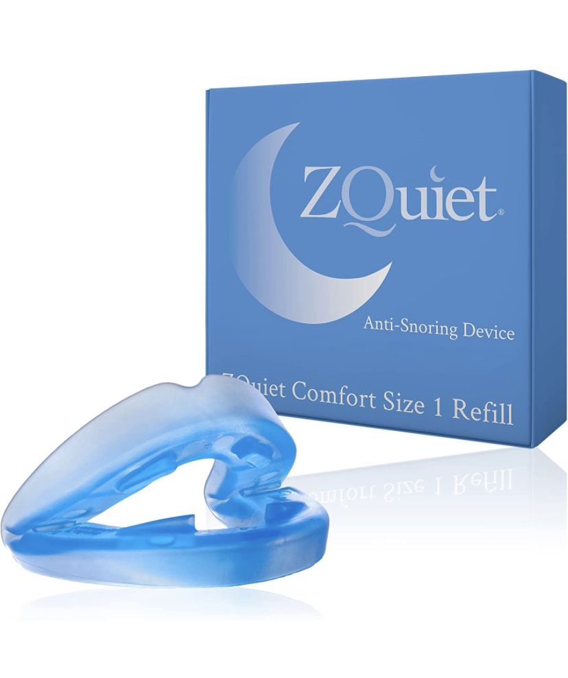 ZQUIET Anti-Snoring Mouthpiece Solution, Comfort Size #1 (Single Device, No... 