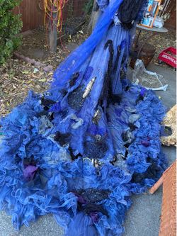 Handmade Dracula Dracula's bride dress has the top avail. The dress drags in the back. It's all been handmade and sewed were one time one in award at