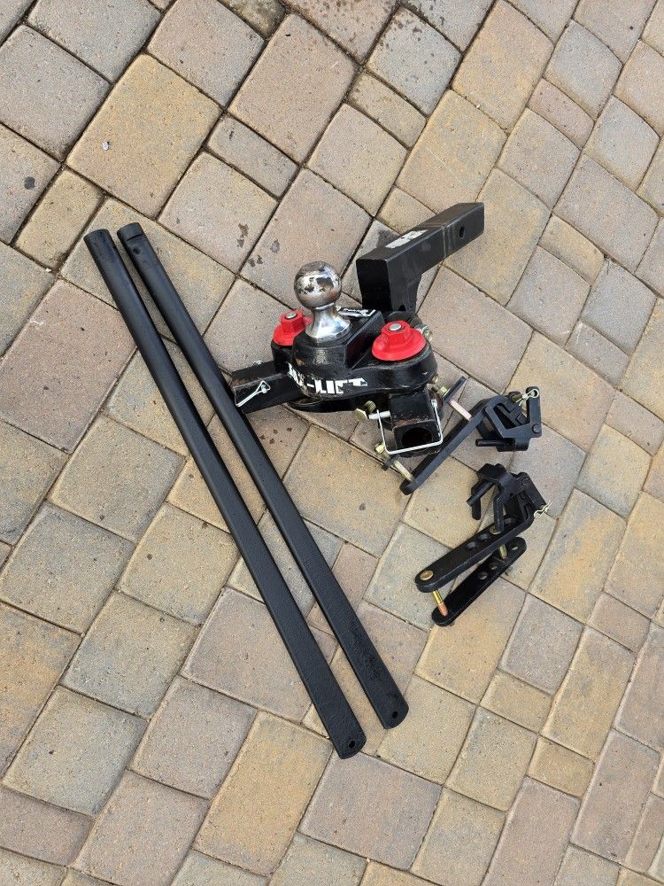 Eaz-lift Trekker Weight Distrubution Load Leveling Anti-sway Tow Hitch 