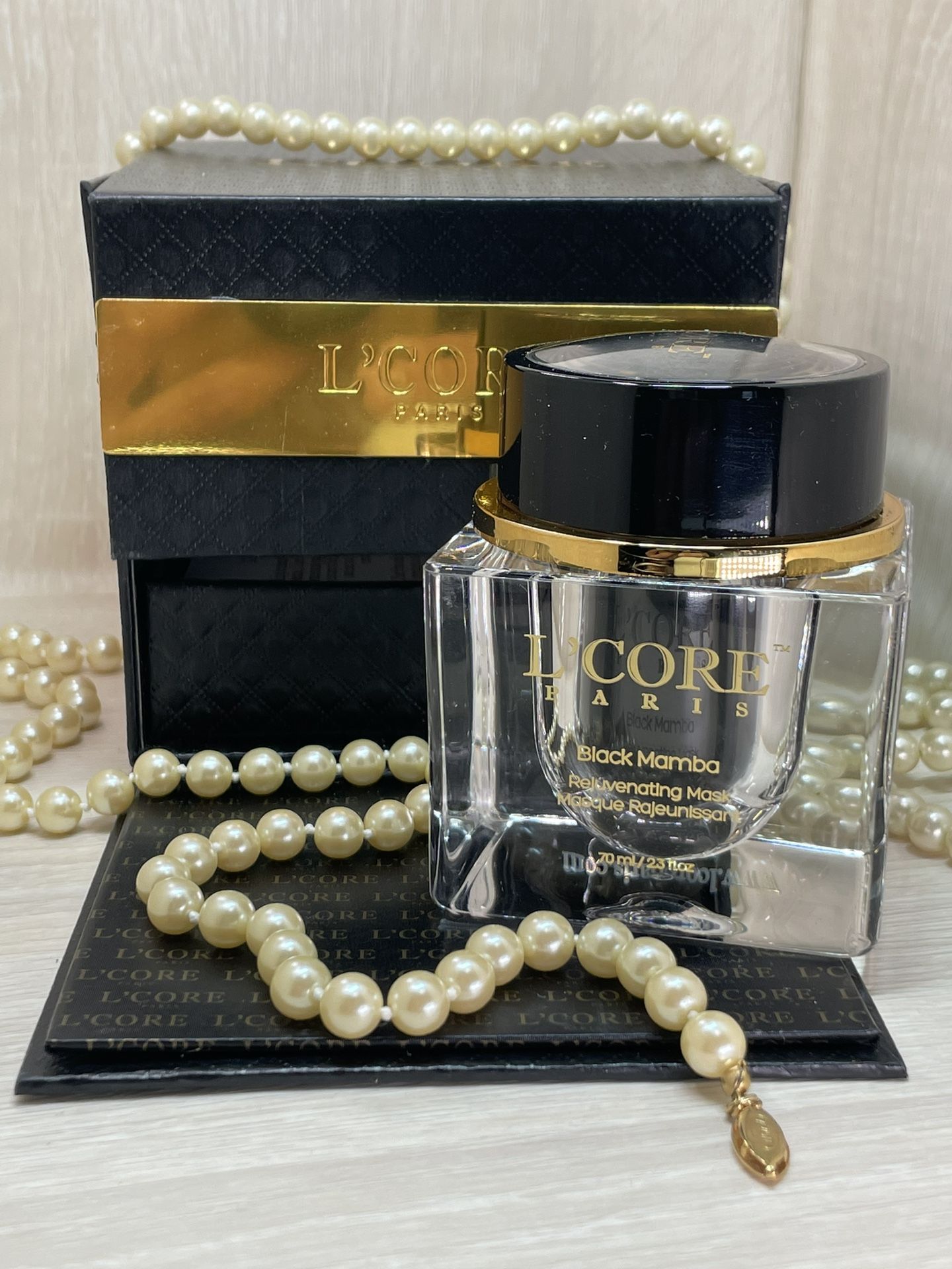 L’Core Trio - Black Mamba Mask, 24K Mask And 24K Eye Cream - Retails for Almost $5,000!