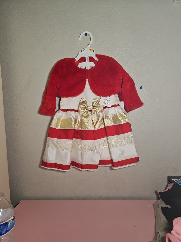 Rare Edition 3 Piece Set Red Dress