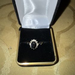 Vintage 14k Sapphire Ring