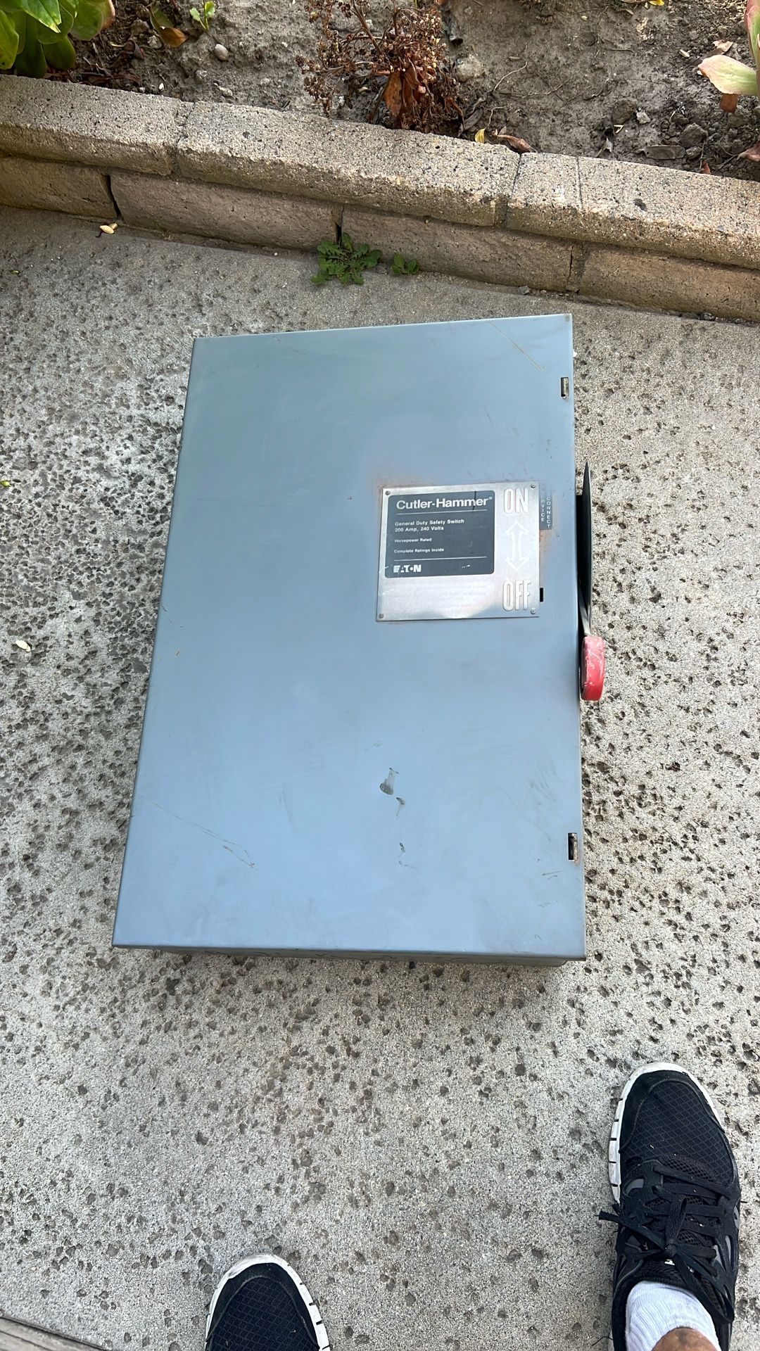 Heavy Duty Safety Switch 200 AM 240 V