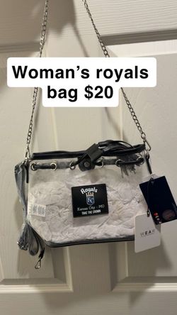 Kansas City Royals Clear Crossbody Bag