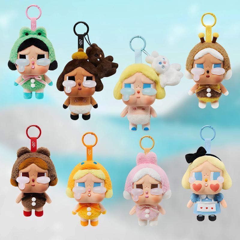 Authentic bubble mart crybaby pendant