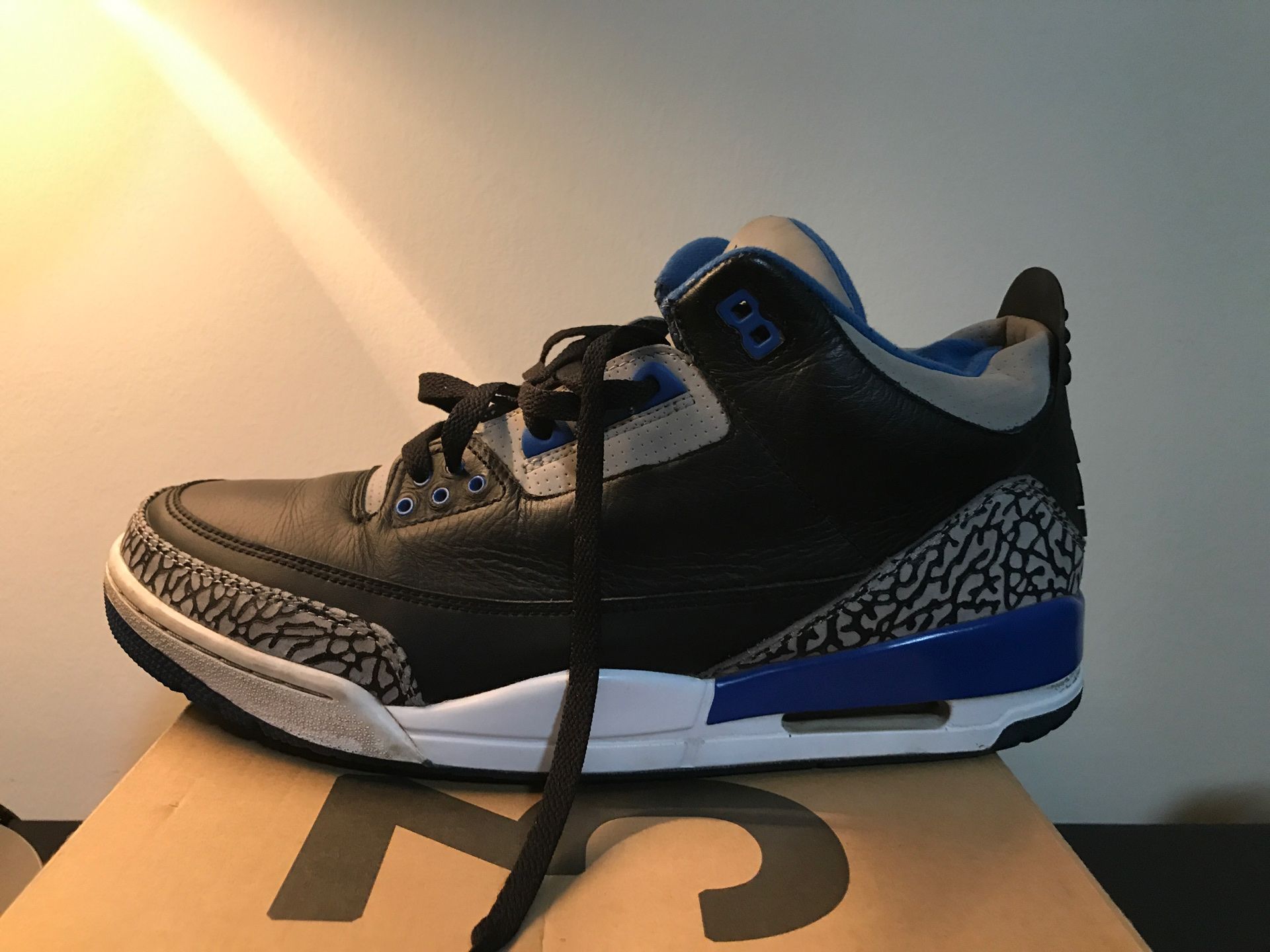 Air jordan retro 3 size 12 for sale