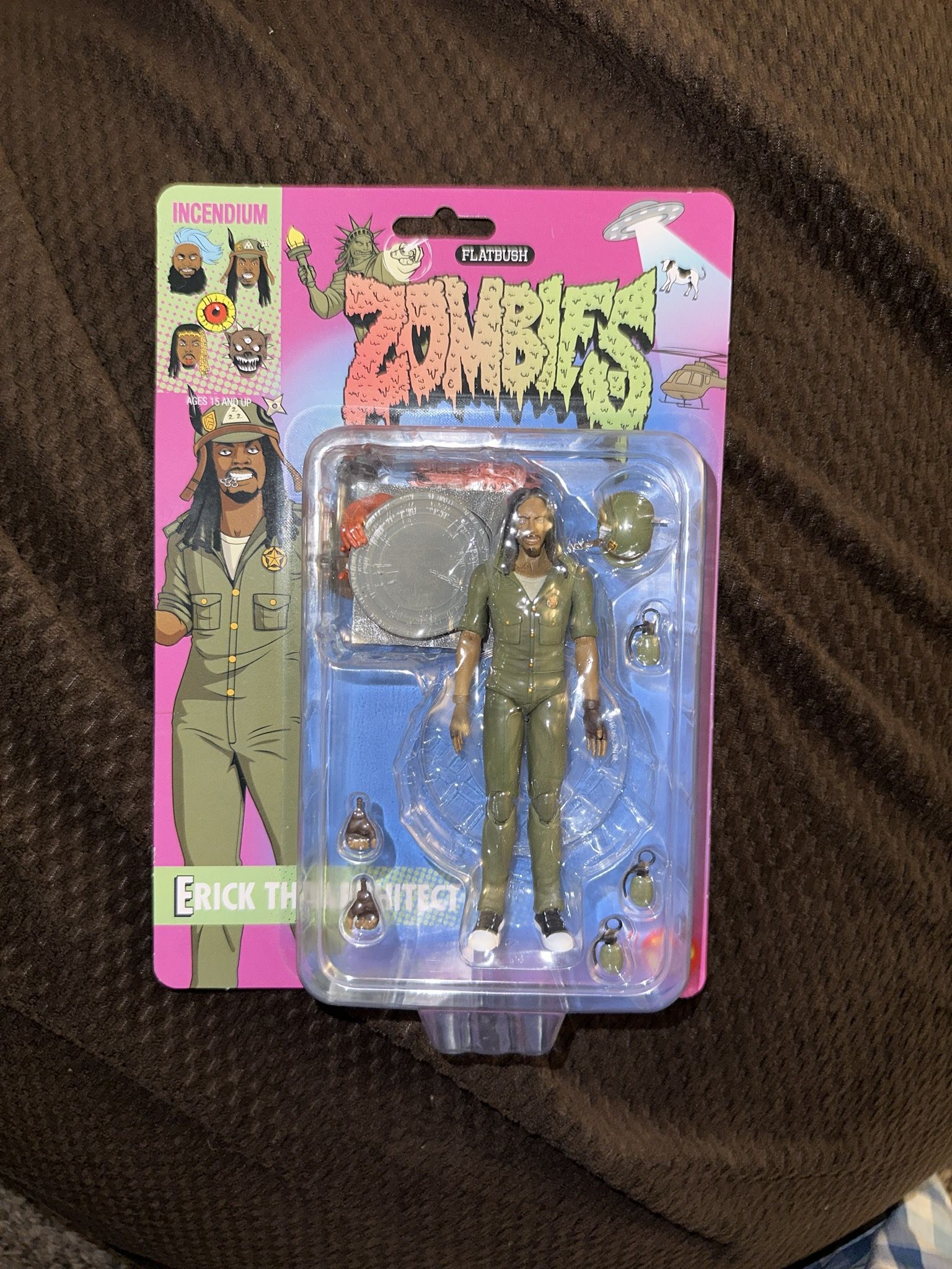 Flatbush Zombies Erick The Architect Action Figure