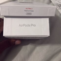 ⭐️⭐️ULTRA 2 TITANIUM CASE ⭐️⭐️AIRPODS PRO