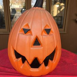Halloween Pumpkin Head  Decor 